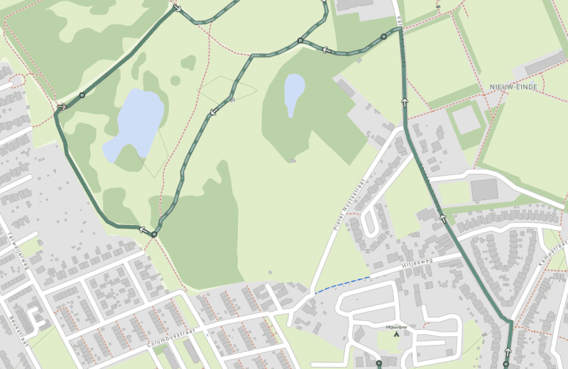 Traject hitjesvijver